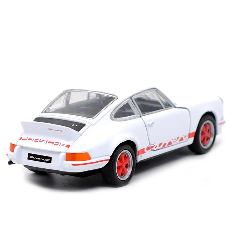 WELLY 1:36 1973 911 RS ретро спортивный автомобиль сплав литье под давлением модель