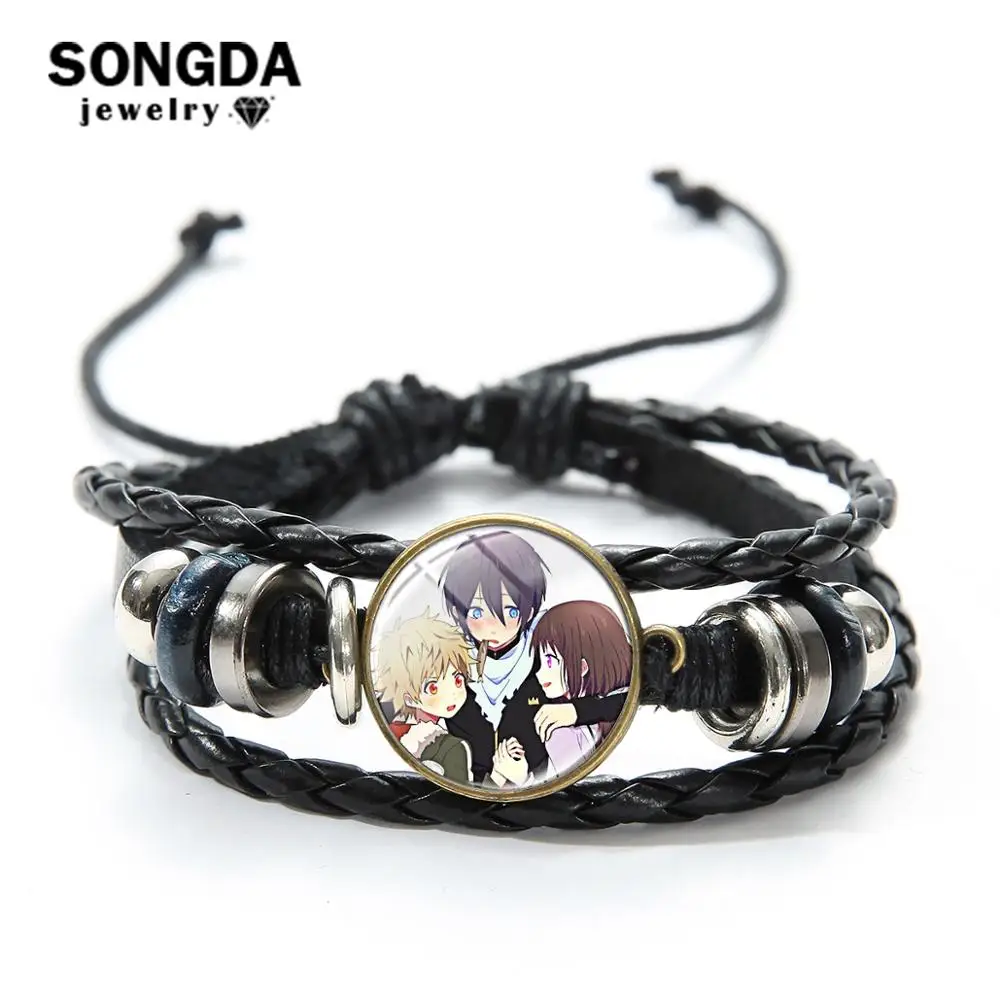 Коллекция SONGDA Noragami Aragoto кожаный браслет Yato Lki Hiyori Yukine Мультяшные фигурки со