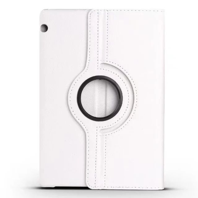 Чехол с зернистой текстурой на 360 градусов для huawei MediaPad T3 10 AGS-W09 AGS-L09 9," Funda Tablet для Honor Play Pad 2 9,6 - Цвет: Белый
