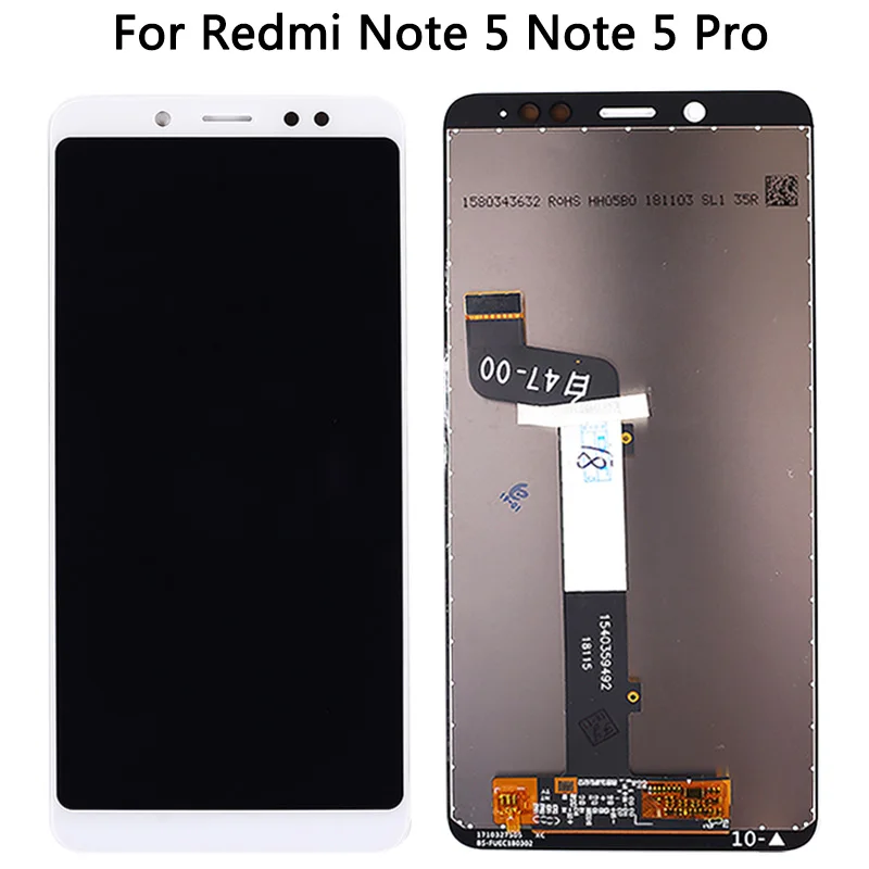 ЖК-дисплей для XiaoMi Redmi Note 5 сенсорная панель Pro с цифровым преобразователем |