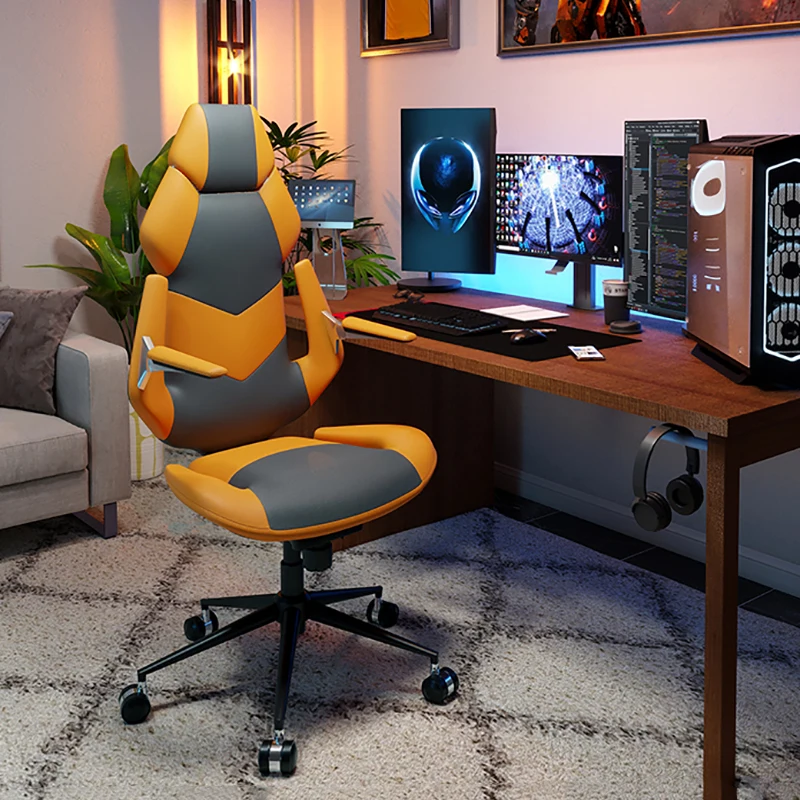 high end electronic competition computer chair fold gaming chair home comfortable rotary lift armchairs ergonomics office chairs free global shipping