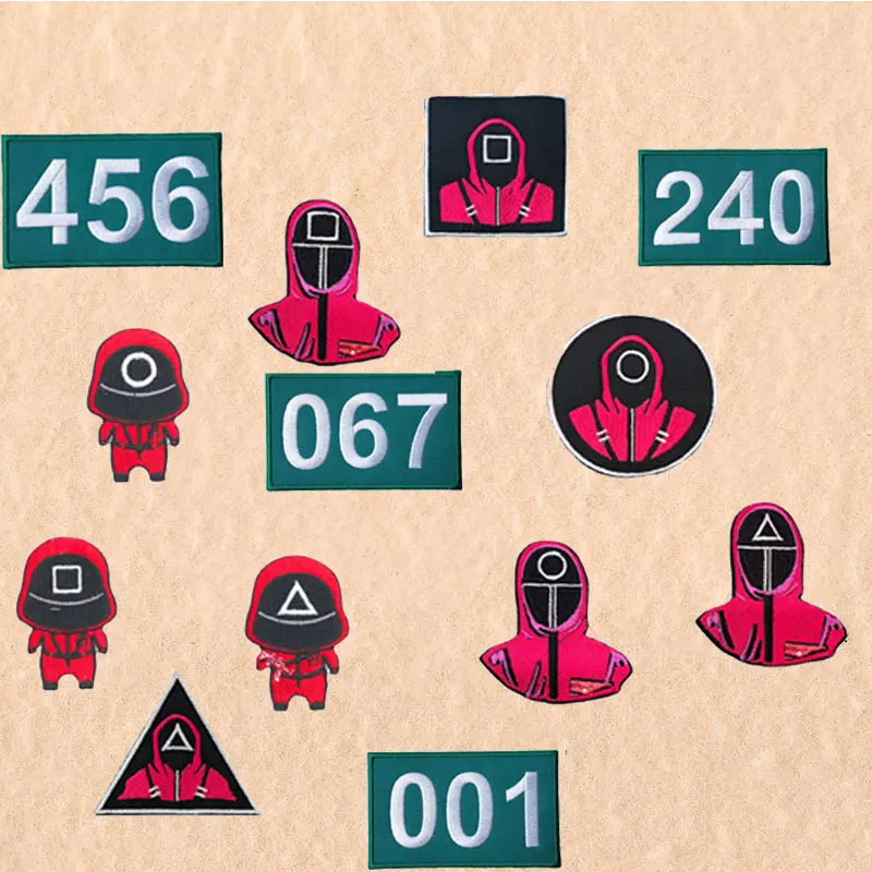 

Anime Patch/Squid Game/Animation Patch/One Punch Man/Spirited Away/Hayao Miyazaki/T-shirt Sublimation Sticker/Fusible Patch