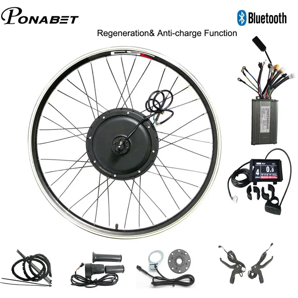 Комплект задних колес для электровелосипеда 20 24 26 27 5 28 29 дюймов 700C 48 1500