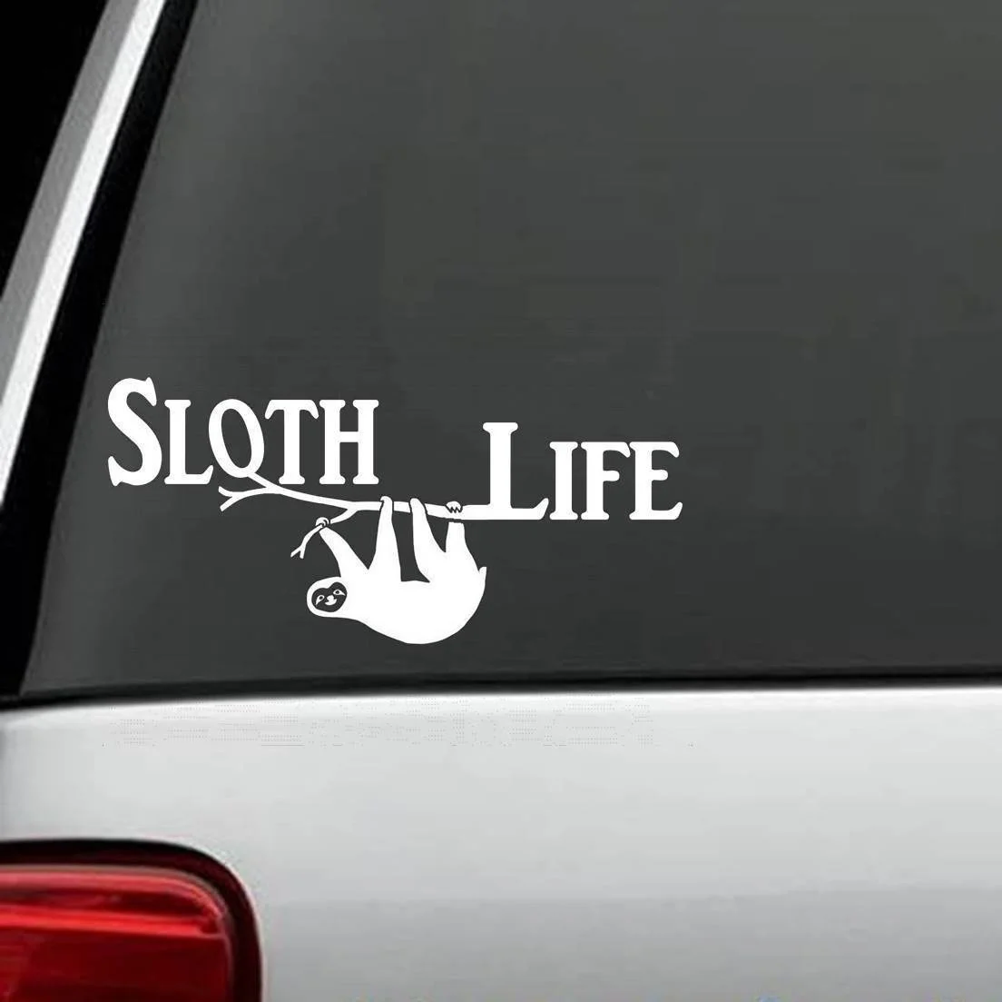 

For Sloth Life Decal Sticker Car Truck SUV Van Laptop Wall Surface Art Styling