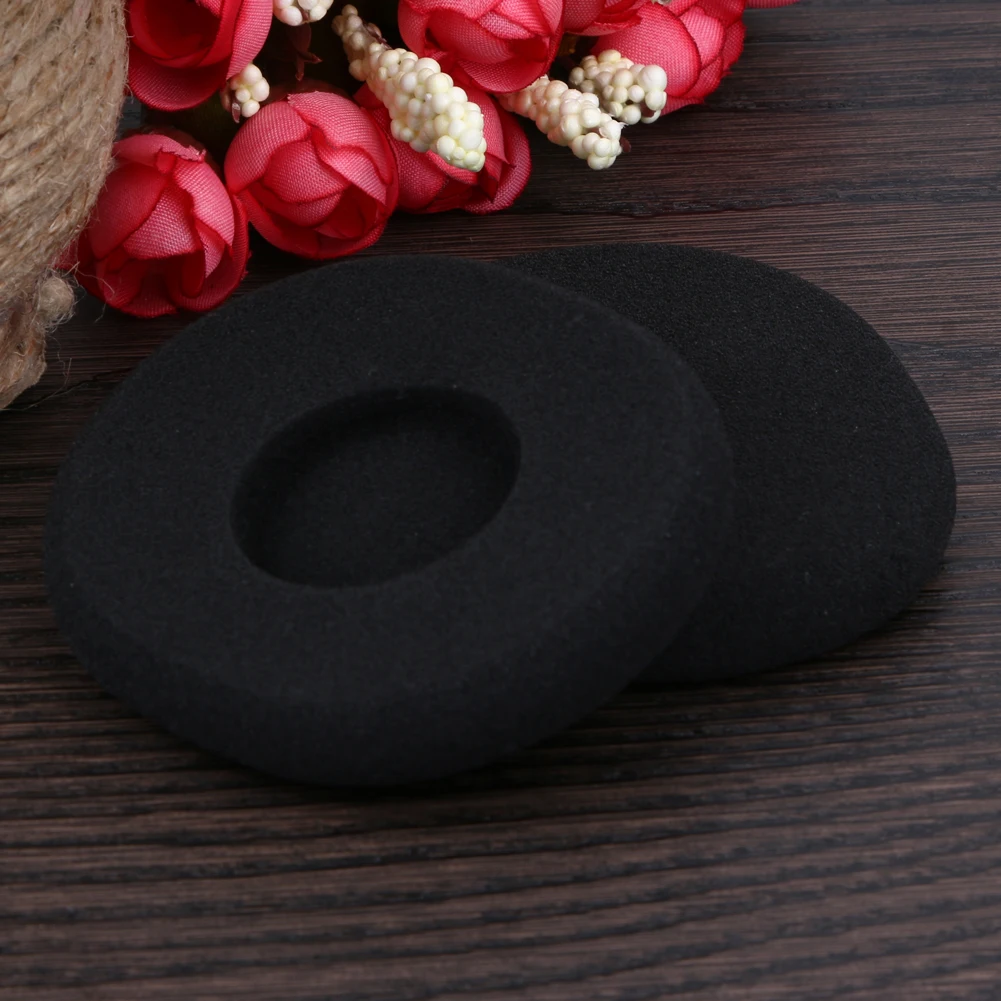 Quality soft comfortable Replacement Sponge Ear Pads Earpad Cushion Suitable for Logitech H800 Headphones 75mm x 65mm | Электроника