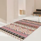 Коврики для домашней гостиной, коврики марокканской линии, современный минималистичный ковер для спальни, нескользящий напольный коврик для крыльца