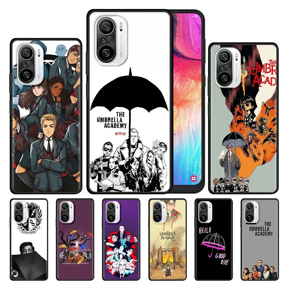 

Fundas Umbrella Academy Silicone Phone Case For Xiaomi Redmi Note 10 9 8 Pro 7 9A 9T 9S 9C K40 8A 8T Soft TPU Back Cover Coque