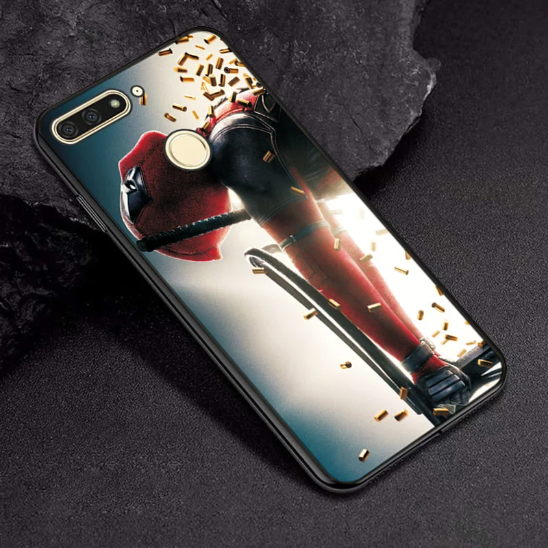 TPUBLK676 Venom Joker черный ТПУ для huawei Honor 7A Pro Чехол для телефона s для huawei Honor 7C чехол Y6 Prime Лидер продаж бампер Железный человек - Цвет: TPUBLK676