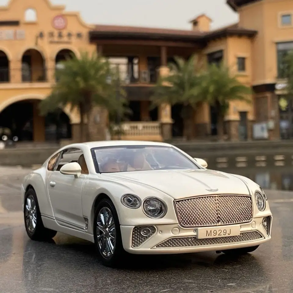 

1:24 Simulation Bentley Continental GT Alloy Car Model Metal Model Boy Birthday Christmas Gift Car Toy Decoration
