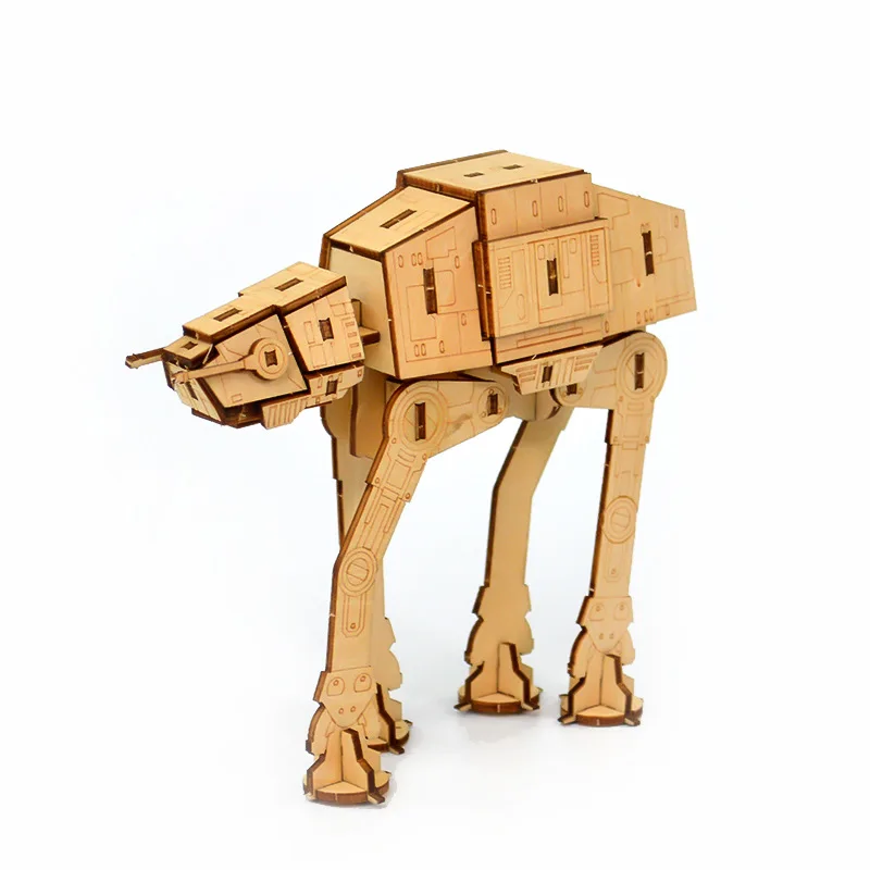 Лазерная резка DIY транспорт игрушки для собак 3D деревянная головоломка игрушка сборка модель деревянные наборы для ремесла украшение стола для детей