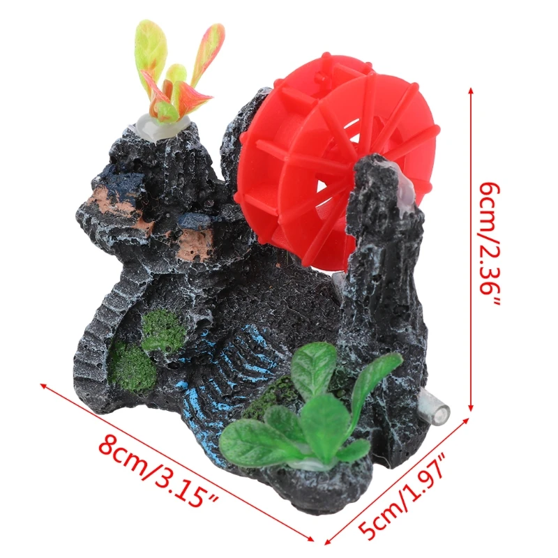 

Aquarium Decoration Simulation Rockery Resin Crafts For Fish Tank Landscaping