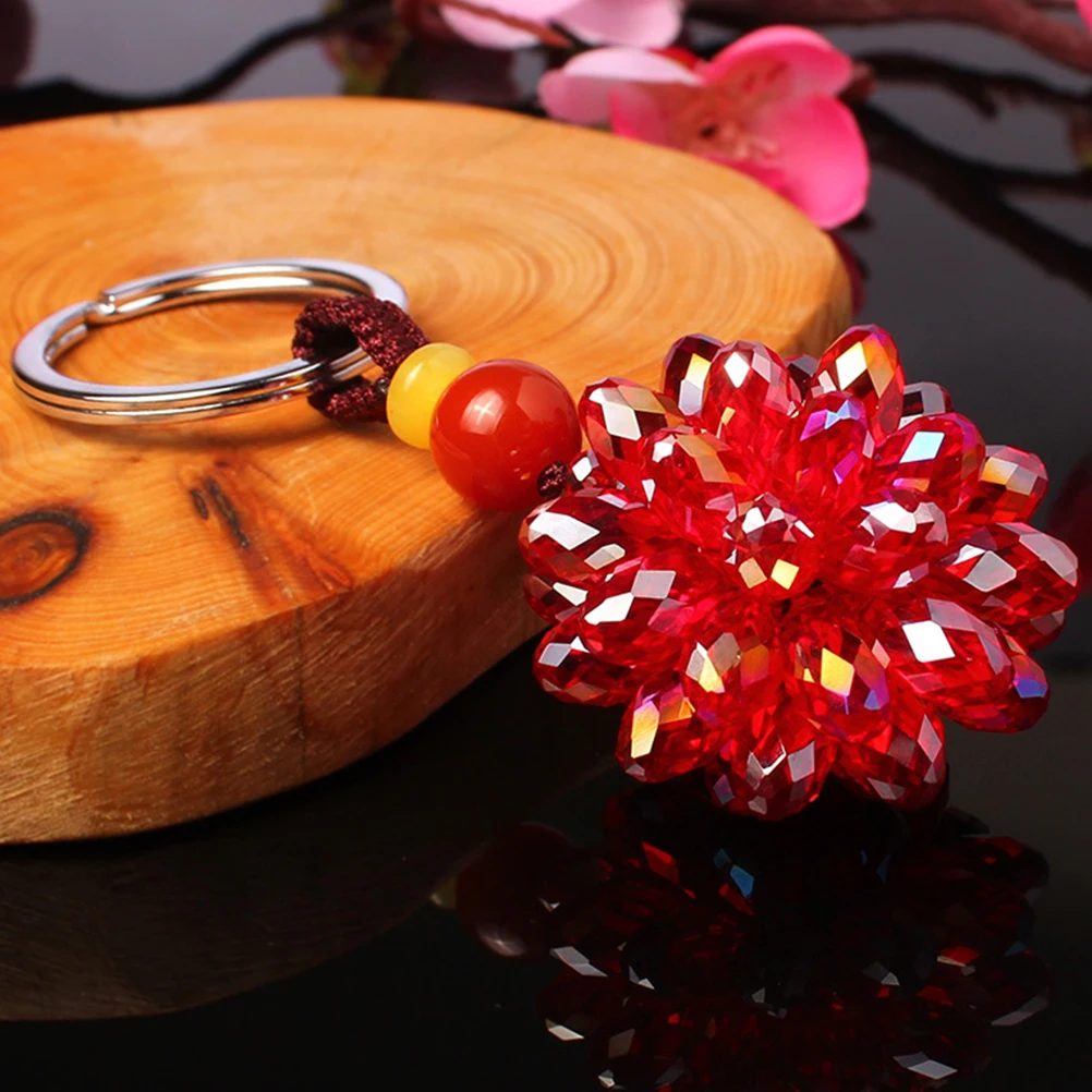 Хрустальные автомобильные брелоки стильный брелок для ключей изящный украшение