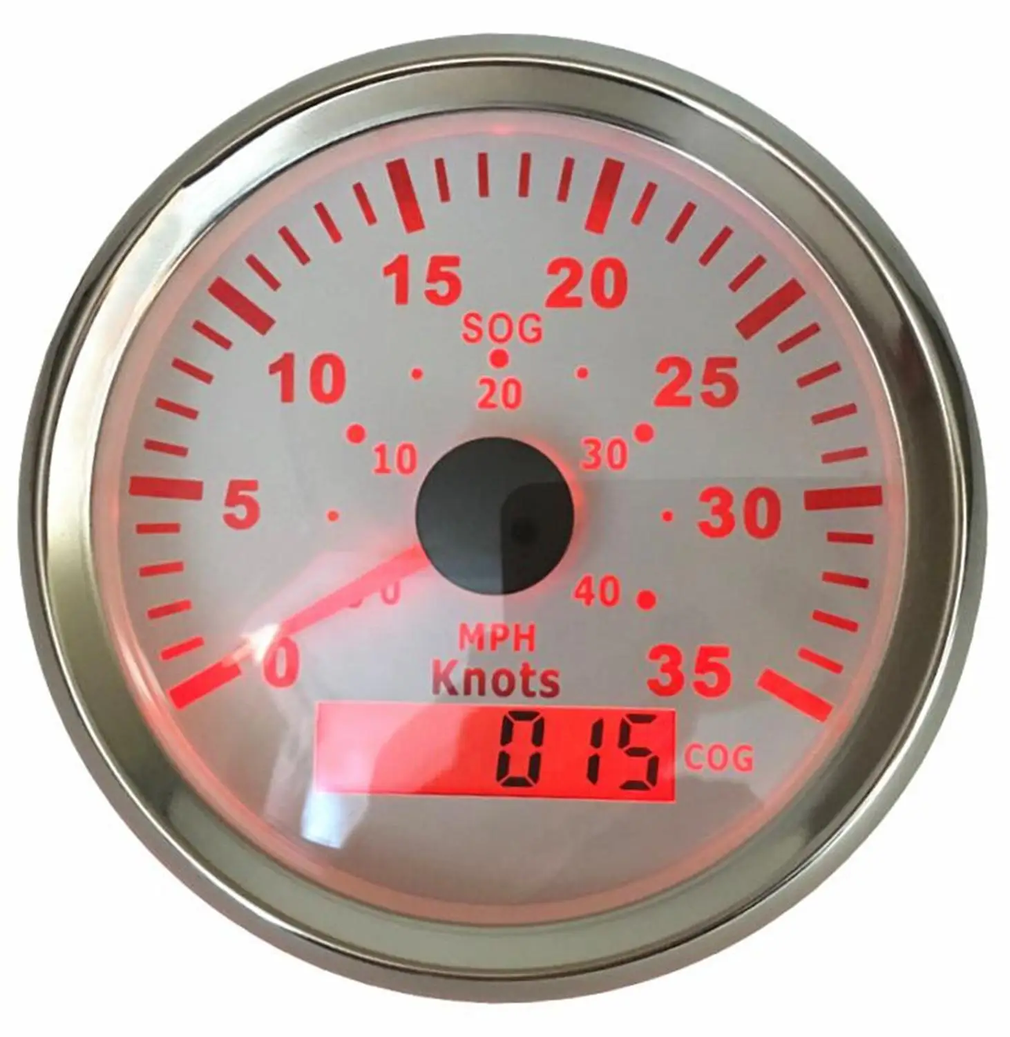 Спидометры GPS из нержавеющей стали 316L измерители скорости для мотоцикла 0-35 узлов