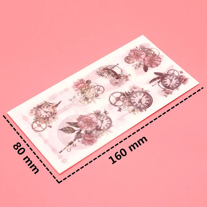 6 листов/набор альбом для скрапбукинга милые наклейки мультяшный Единорог