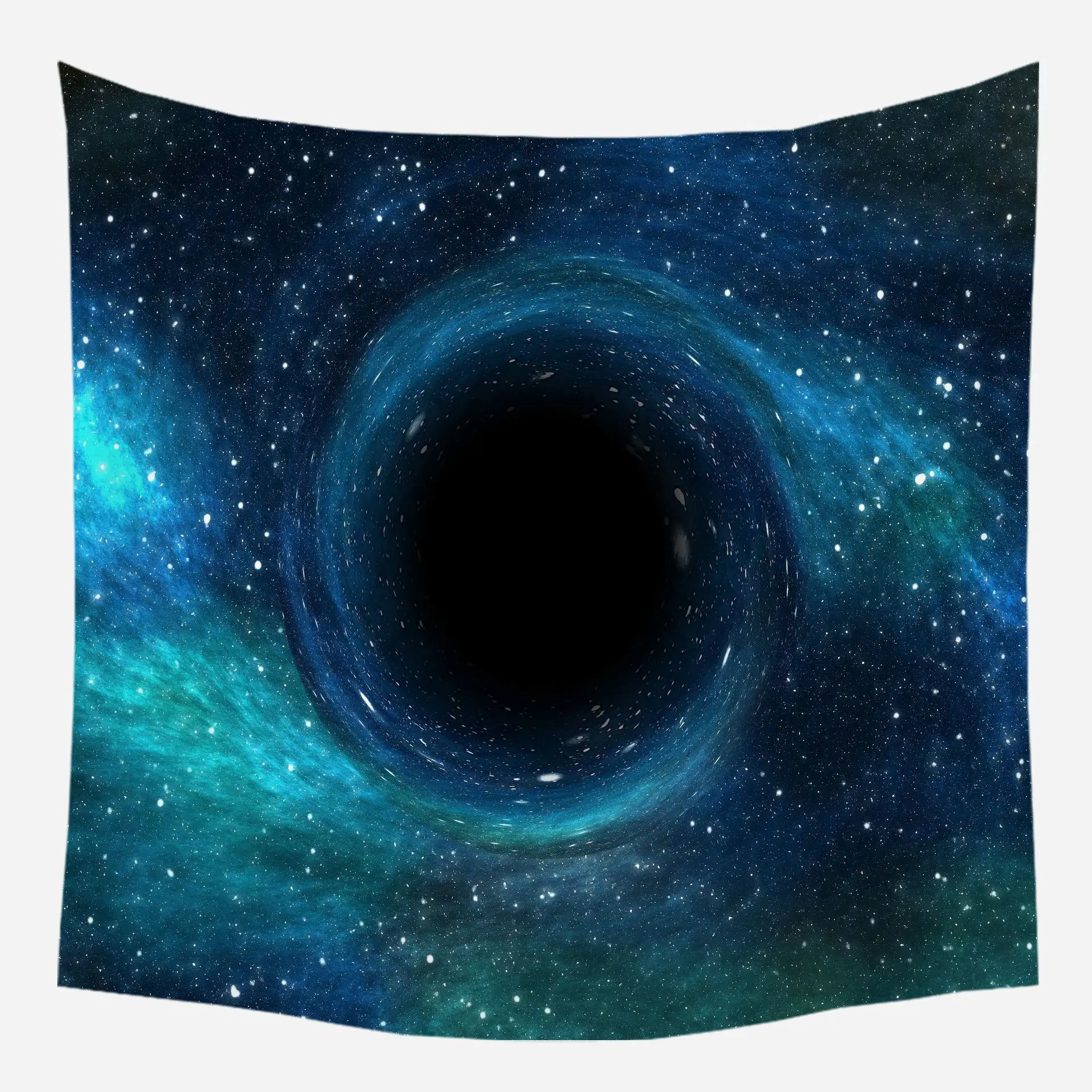 

Galactic Black Hole Tapestry Wall Hanging Gossip Tapestries Hippie Wall Rugs Dorm Decor Blanket 95x73cm