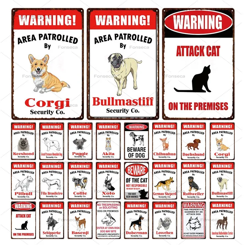 Жесткие таблички с изображением собаки, ВИНТАЖНЫЙ ПЛАКАТ, паб, бар, кафе, зоомагазин, украшение для дома, домашнее животное, настенное искусство, железная живопись