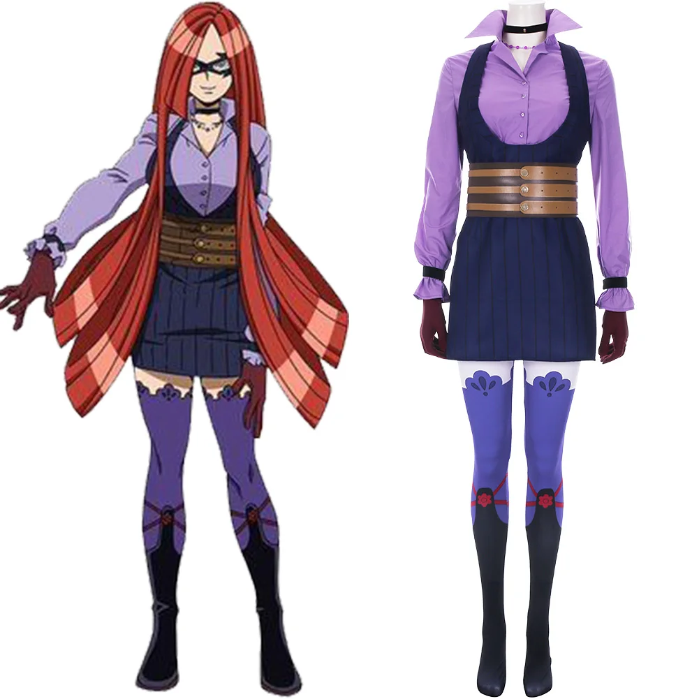 

My Hero Academia Heroes Rising Slice Cosplay Costume Halloween Party Dress Outfits