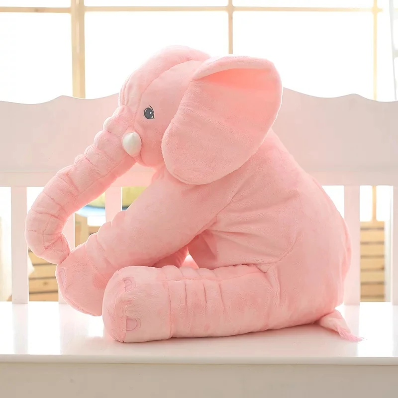 

Kids Elephant Soft Pillow Large Elephant Toys Stuffed Animals Plush Toys Baby Plush Doll Infant Toys Children Gift Drop Shipping