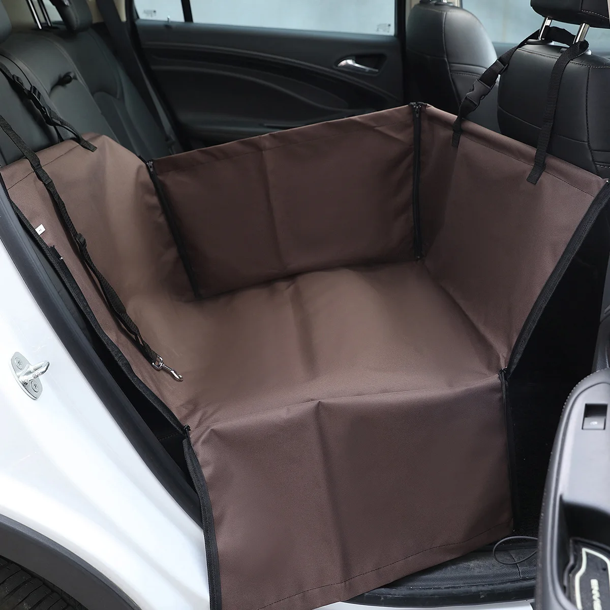 

Dog Out Car Back Single Seat Cover Waterproof Traval Carrier Seat Cover Windproof Pet Hammock Cushion Protector With Zipper