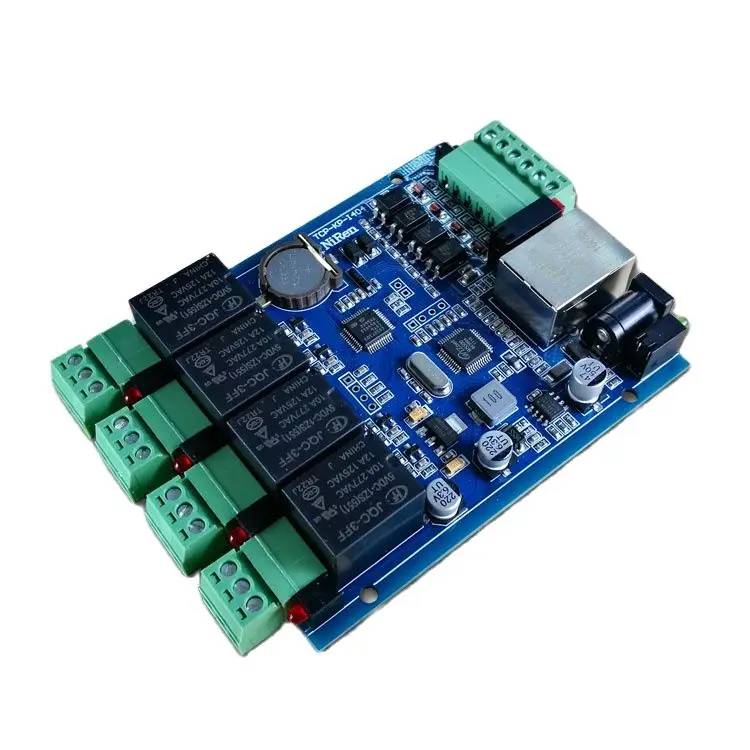 4-полосный TCPIP Ethernet сетевой релейный пульт дистанционного управления IO выход 4
