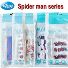 Детская трехслойная защитная маска для лица из серии Marvel Человек-паук