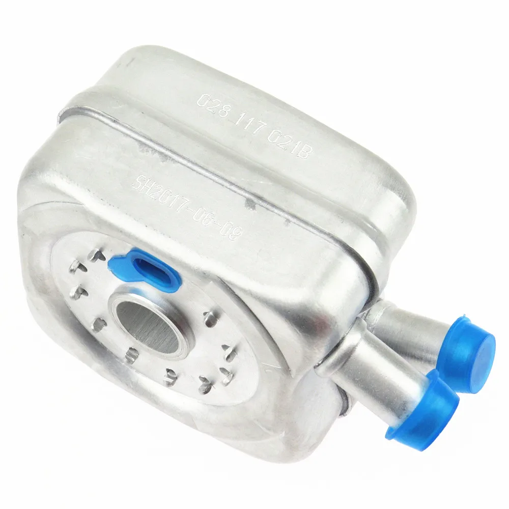 SCJYRXS Кол во 2 1.8L 1.9L 2.0L температурный радиатор масла для Beetle Golf MK4 Passat A4 TT 028117021B