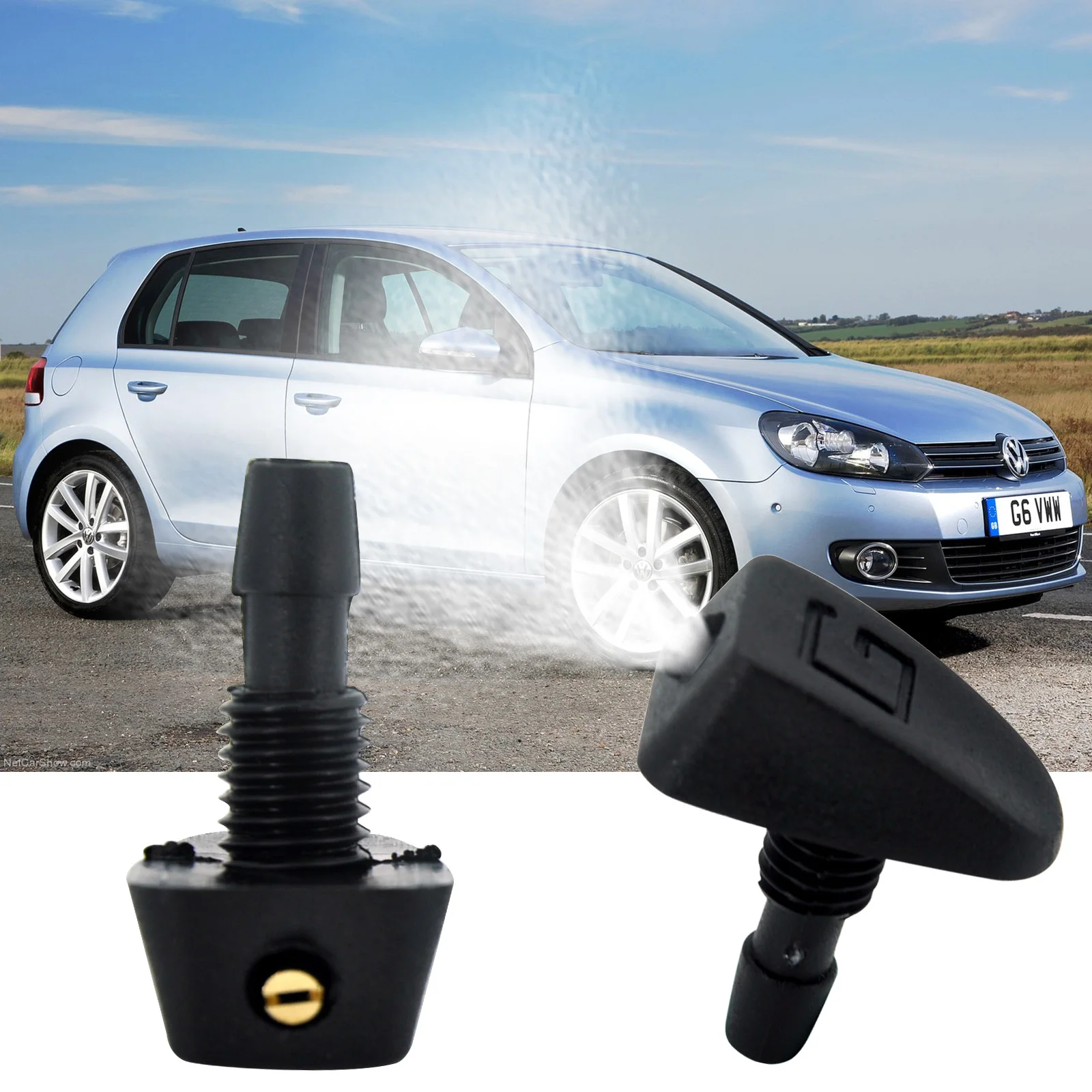 Насадка для омывателя BMW Audi Lada Opel Skoda Mazda Renault Megane VW Mercedes W163 Peugeot 2