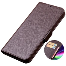 Real Leather Magnetic Clip Wallet Phone Bag Case For Umidigi Bison Pro/Umidigi Bison GT/Umidigi Bison Flip Cover With Kickstand