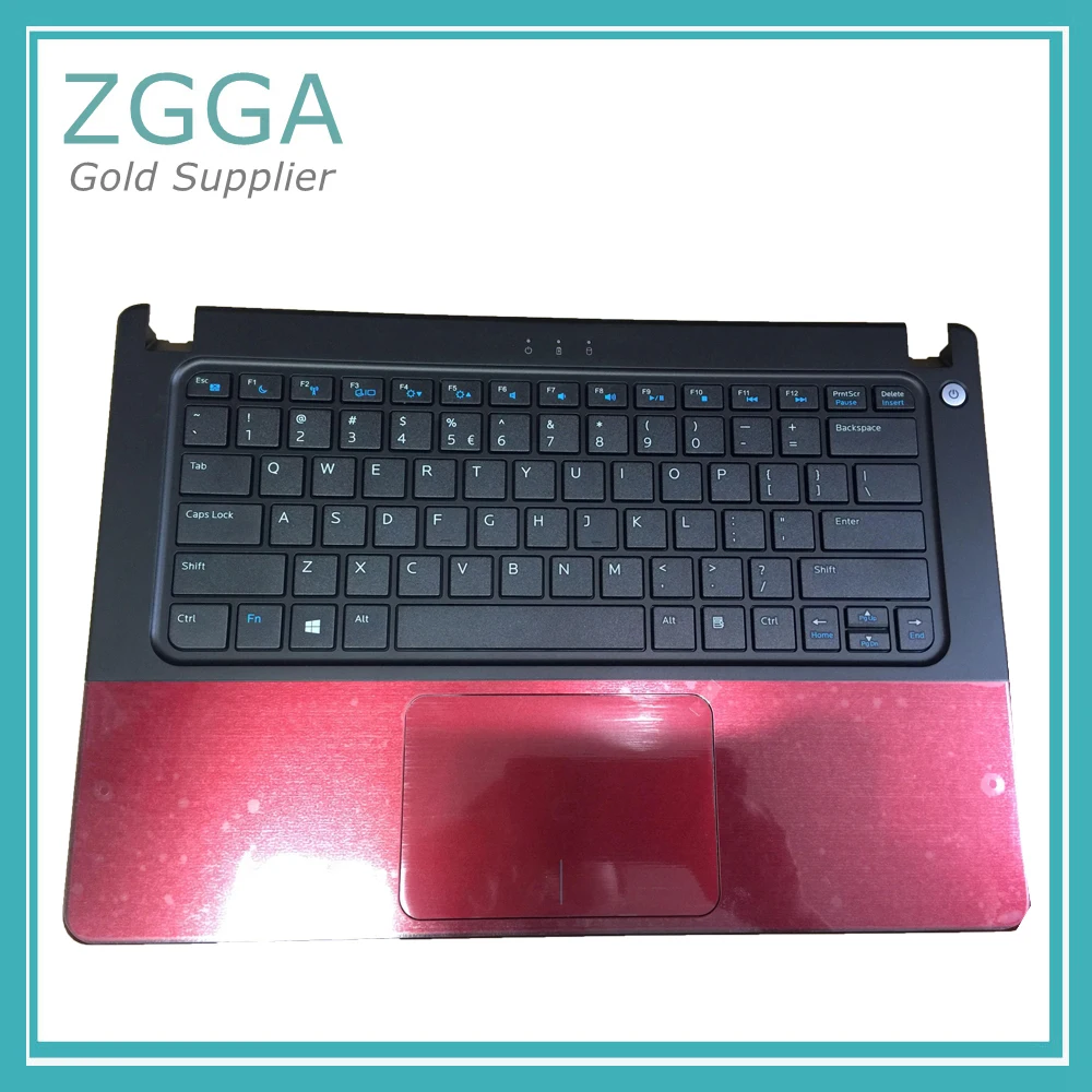 

Original New Upper Case For Dell Vostro 14-5480 Laptop Palmrest Cover Shell With Keyboard No Touchpad