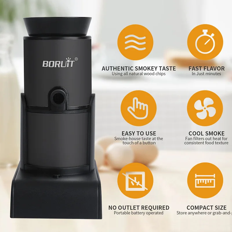 Кухонный инструмент пистолет для курения портативный ручной кулинарии