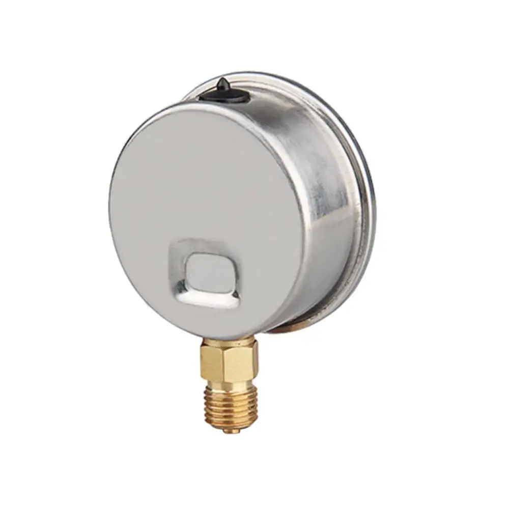 FANDE YN60 Манометр воздушного компрессора из нержавеющей стали наполненный