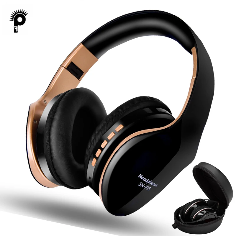 

Wireless Headphones Bluetooth Earphone 5.0 Foldablel 3D Bass Stereo Noise Reduction Gaming Headset/Mic For Mobile PC