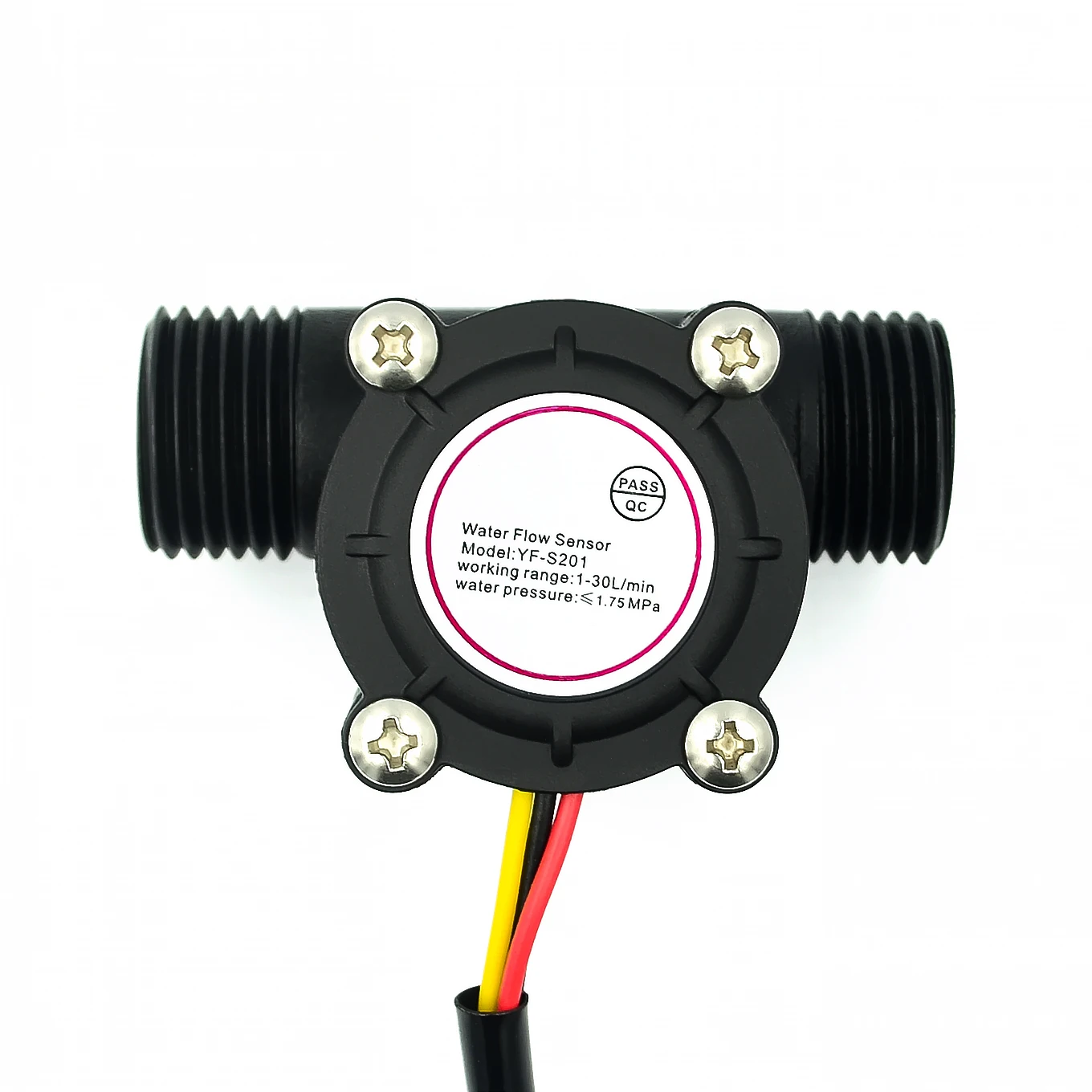12V поток воды Сенсор постоянного тока 5 18V расходомер зал Управление потока