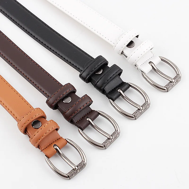 

2020 Vintage Women's Waist Belt Black White Brown Steam Punk Belt Female Retro Ladies Long Wide Leather Belt for Women Jeans