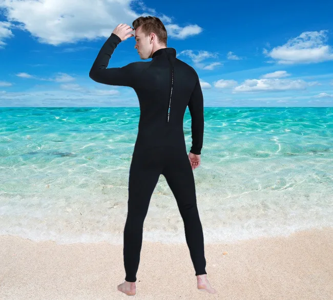 3mm Neoprene Men Scuba Wetsuits Warm One Piece Body Surfing Jumpsuit Full Diving Swimsuit for | Спорт и развлечения