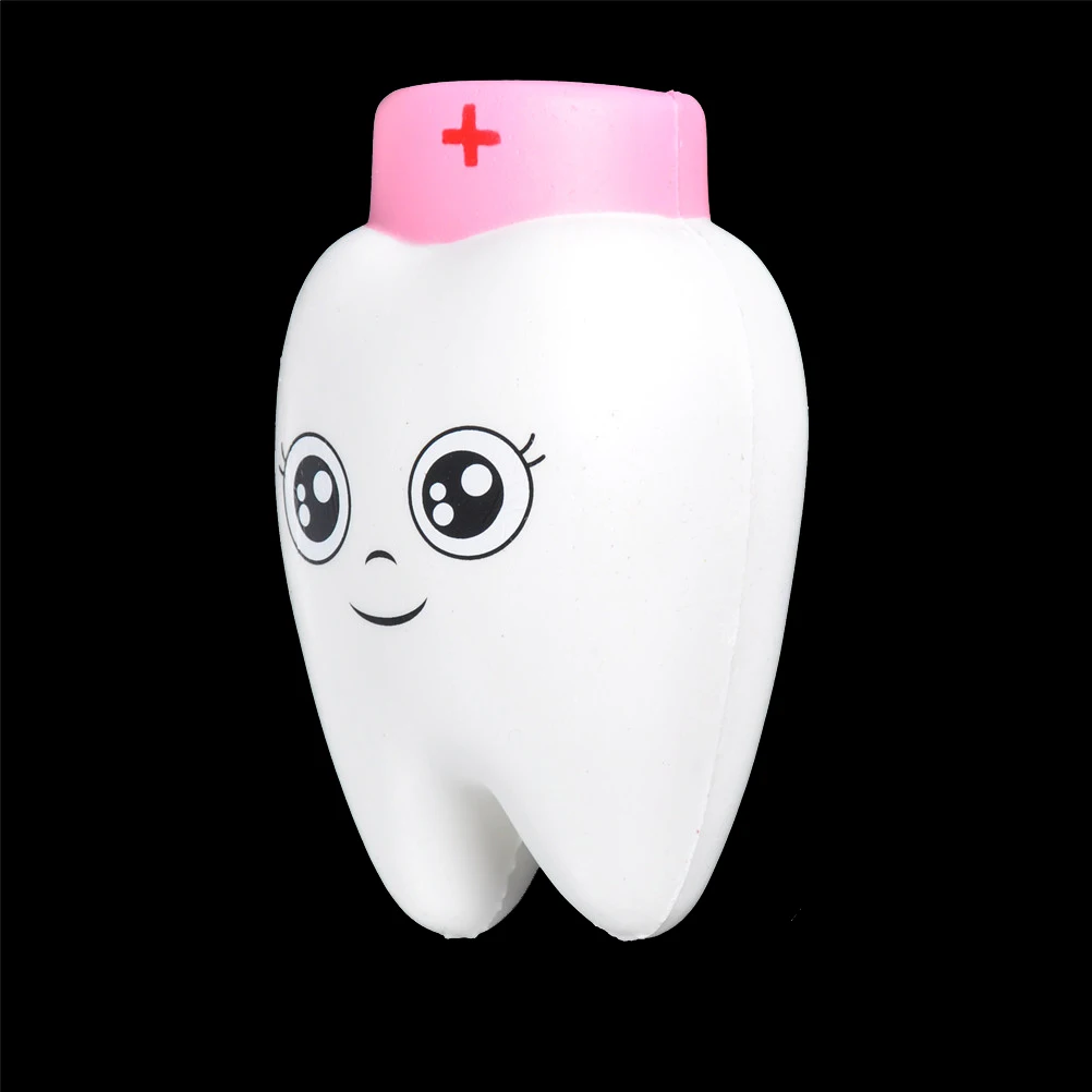 

Cartoon Teeth Doctor Jumbo kawaii Squishy Soft Slow Rising Squeeze Dentist Kid Toys Doll Gift Phone Straps Bread Cake 1Pcs