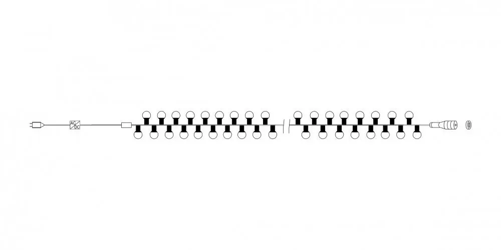 Электрогирлянда интерьерная Занавес Merry Christmas Store Светодиодная 240 ламп,