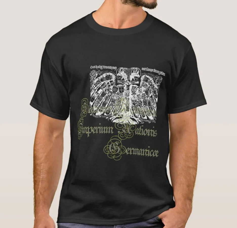

Creative Design Holy Roman Empire T-Shirt. Summer Cotton Short Sleeve O-Neck Mens T Shirt New S-3XL