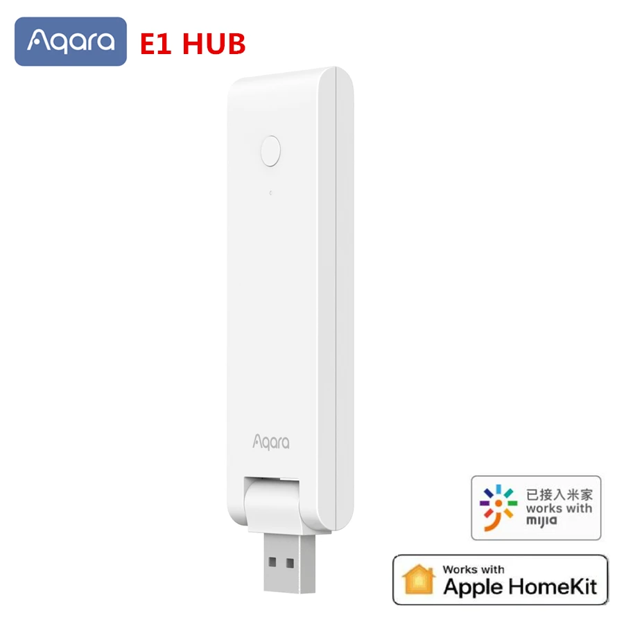 Aqara E1 Hub Gateway Zigbee 3.0 WiFi Ретранслятор Пульт дистанционного управления Весь дом умный