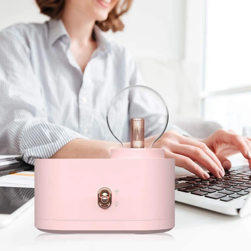 

Chihiro Lamp Humidifier Household USB Wireless Bulb Smart Humidifier Charging Portable Small Water Replenishment Meter