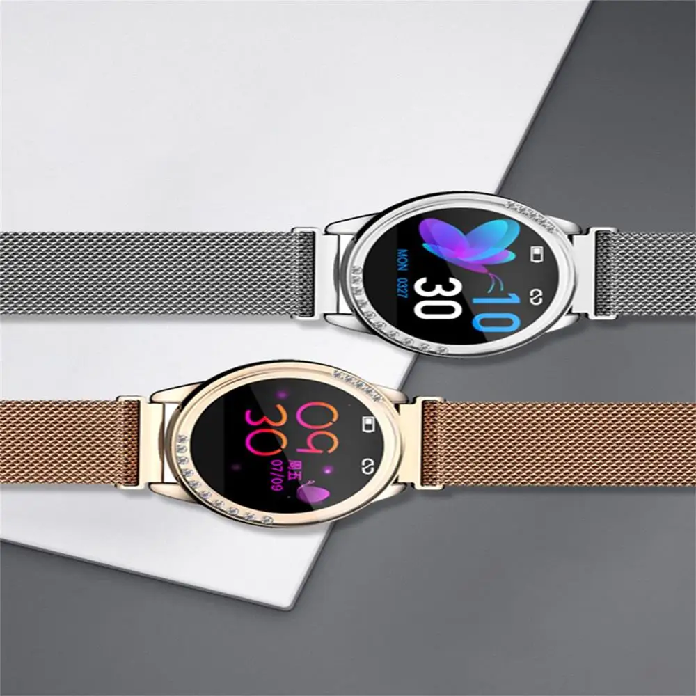 

H16 Smart Watch Women dress Heart Rate Blood Pressure Monitor touch screen Waterproof Lady Smartwatch for Android IOS VS KW10