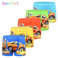 5 pack cartoon car kids boy underwear for baby childrens boxer underpants briefs boys underware pants for 3 11 years