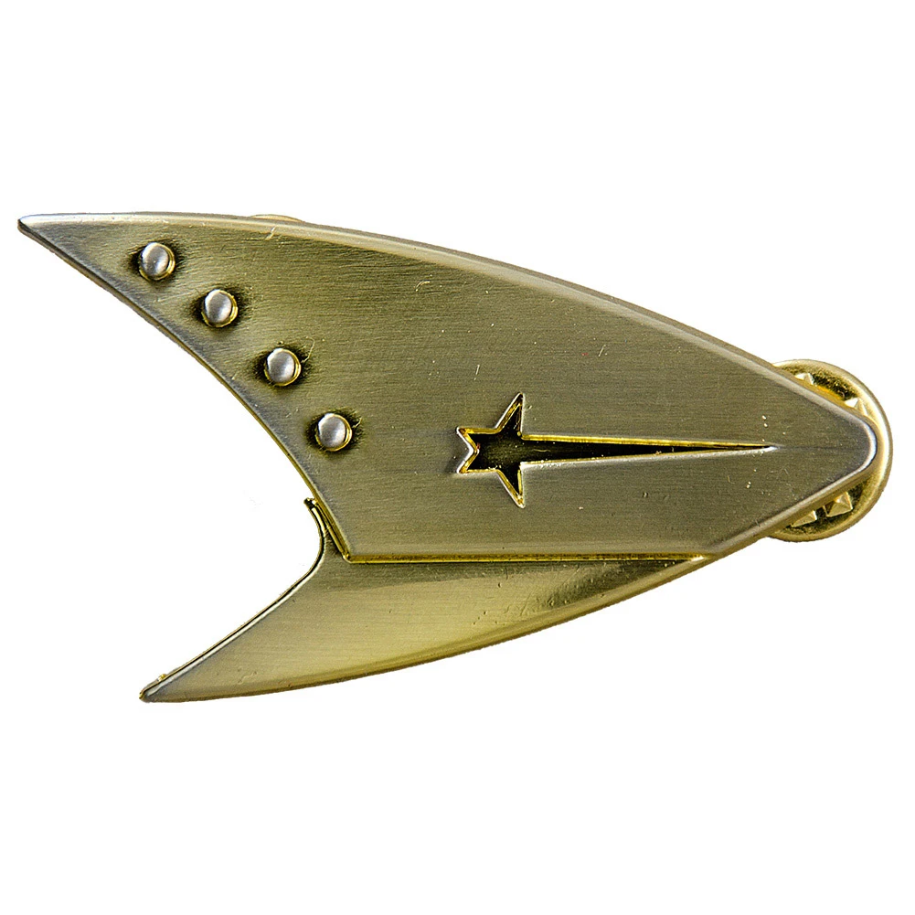 Звезда Косплэй значок трека Discovery команда металлический Pip Pin Insignia брошь