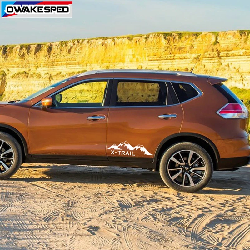 

Наклейки на дверь автомобиля для Nissan X-Trail T31 T30, 2 шт.