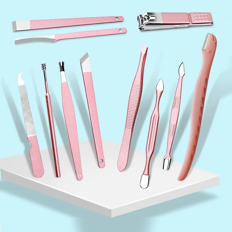 Кусачки для ногтей комплект покрытый 18 шт./компл. многофункциональный