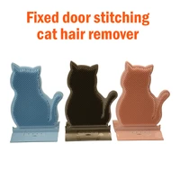 pet cat corner groomer fixed door stitching removable cat hair removal large anti itch massage brush scratching brush combs