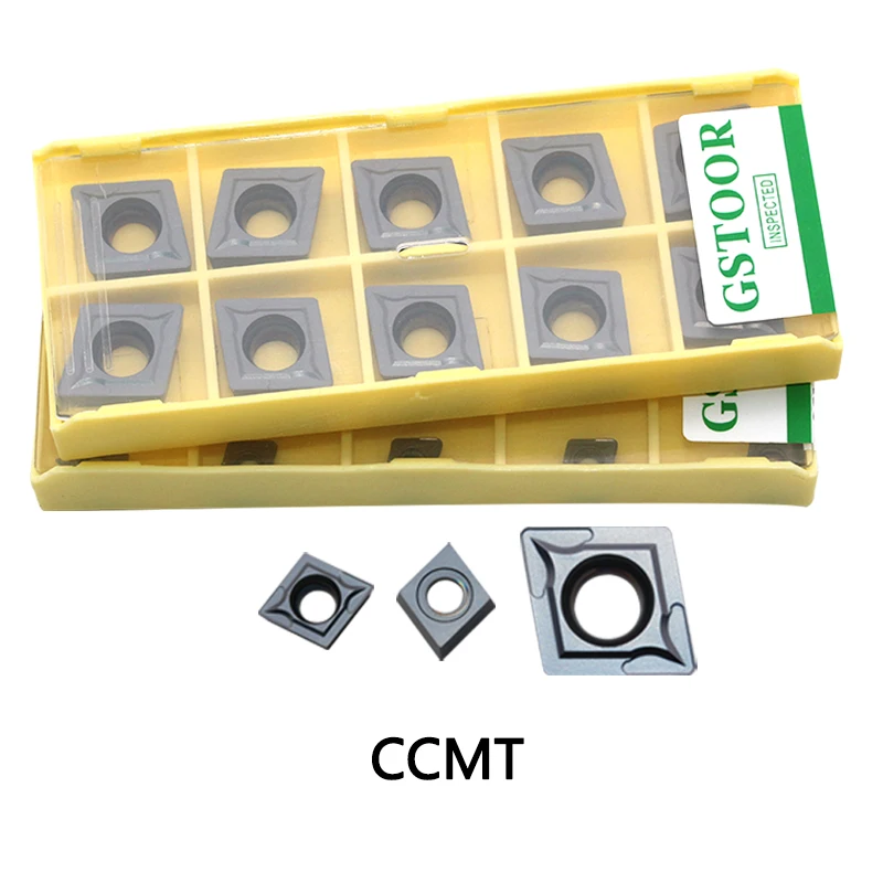 Токарные инструменты CCMT060204 CCMT09T304 CCMT120404 GM9030 твердосплавные пластины с ЧПУ