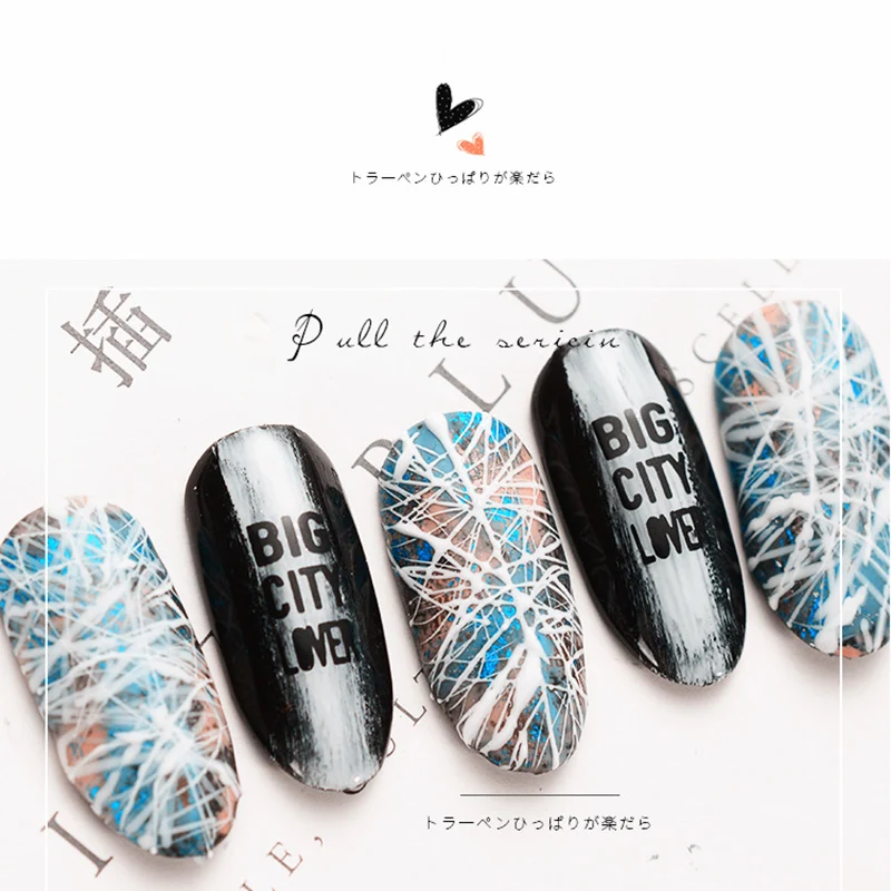 5 мл гель краска для ногтей с изображением паука цветной УФ Гель лак отмачиваемый