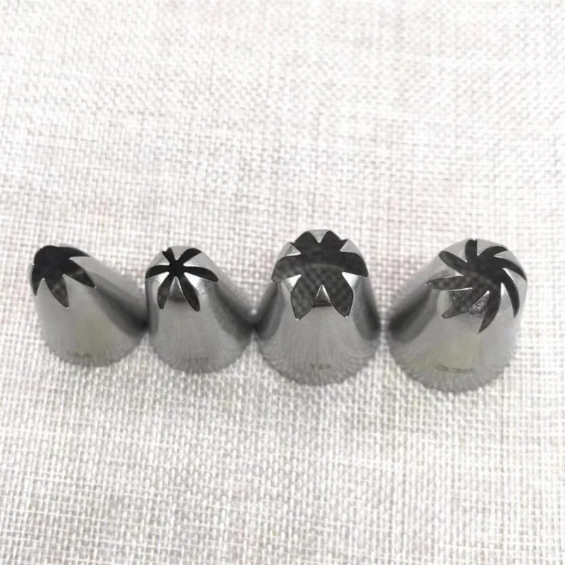 4 шт. розы насадки для украшения тортов Советы Крем глазировки Fondant (сахарная)