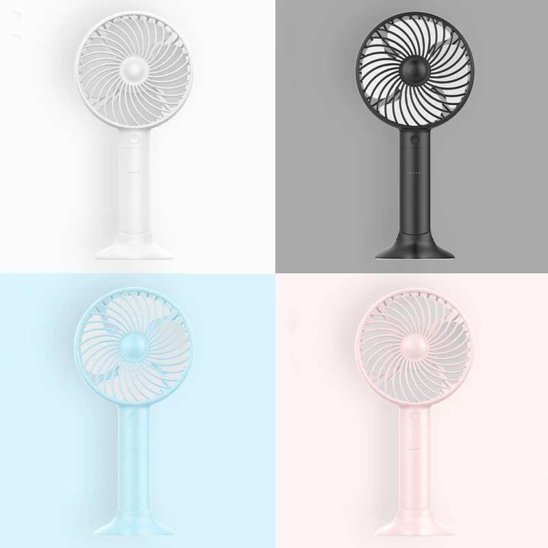 Многофункциональный 3 в 1 ручной Usb вентилятор портативный 2000Mah держатель
